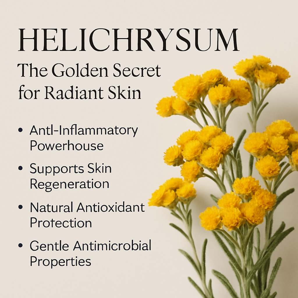 Helichrysum: The Golden Secret for Radiant Skin